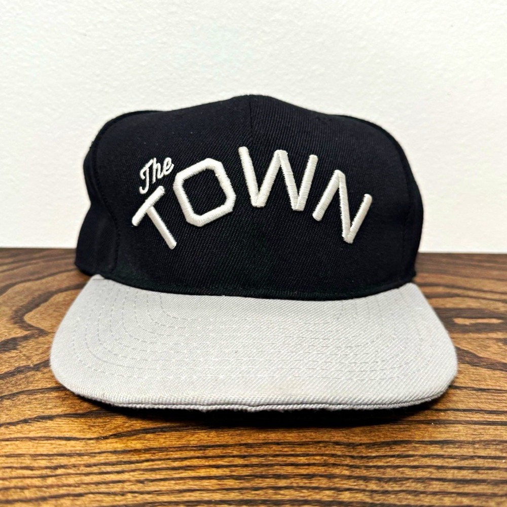New Era 9FIFTY Golden State Warriors The Town SnapBack Hat Black Grey Oakland
